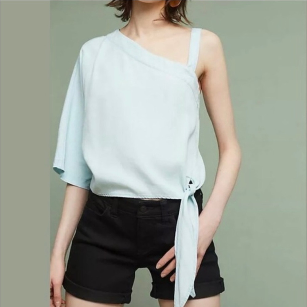 Anthro Holding Horses Top